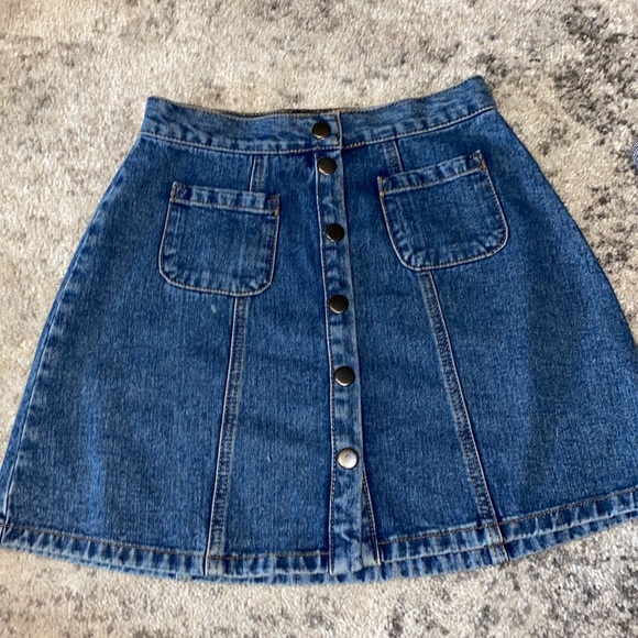 Urban Outfitters Skirts Urban Outfitter Denim Skirt Poshmark
